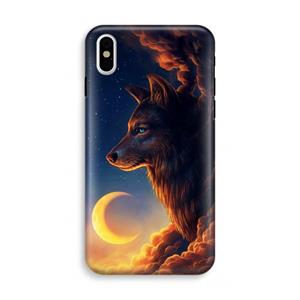 CaseCompany Night Guardian: iPhone XS Tough Case