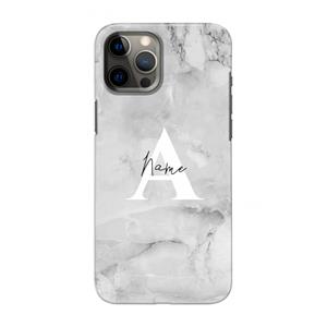 CaseCompany Ivory Marble: Volledig geprint iPhone 12 Pro Max Hoesje