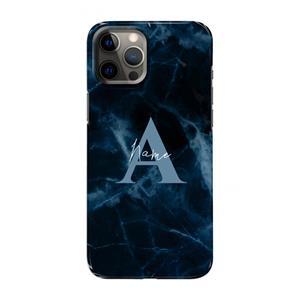CaseCompany Midnight Marble: Volledig geprint iPhone 12 Pro Max Hoesje