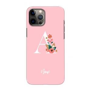 CaseCompany Pink Bouquet: Volledig geprint iPhone 12 Pro Max Hoesje