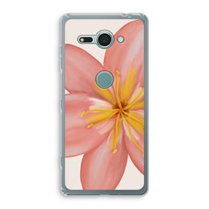 CaseCompany Pink Ellila Flower: Sony Xperia XZ2 Compact Transparant Hoesje