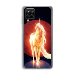 CaseCompany Last Unicorn: Samsung Galaxy A12 Transparant Hoesje