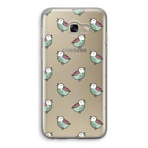CaseCompany Vogeltjes: Samsung Galaxy A5 (2017) Transparant Hoesje