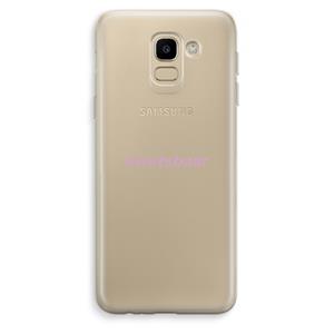 CaseCompany kwetsbaar: Samsung Galaxy J6 (2018) Transparant Hoesje