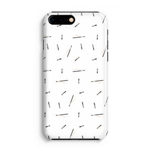 CaseCompany Hipster stripes: Volledig Geprint iPhone 7 Plus Hoesje