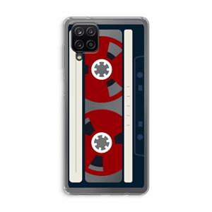 CaseCompany Here's your tape: Samsung Galaxy A12 Transparant Hoesje