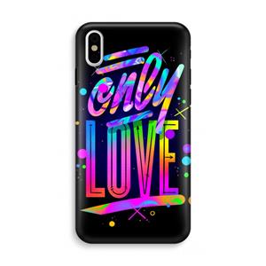 CaseCompany Only Love: iPhone XS Tough Case