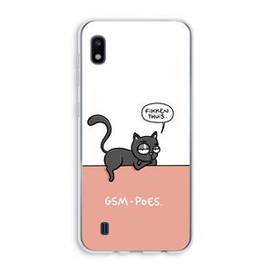 CaseCompany GSM poes: Samsung Galaxy A10 Transparant Hoesje