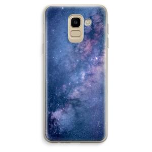 CaseCompany Nebula: Samsung Galaxy J6 (2018) Transparant Hoesje