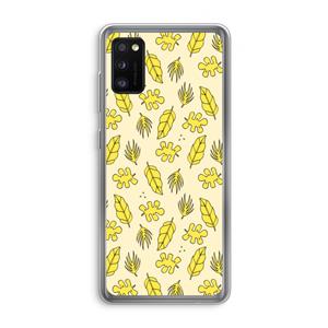 CaseCompany Herfst: Samsung Galaxy A41 Transparant Hoesje