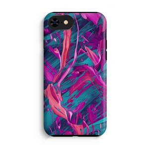 CaseCompany Pink Clouds: iPhone 8 Tough Case