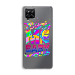 CaseCompany Touch Me: Samsung Galaxy A12 Transparant Hoesje