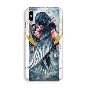 CaseCompany Golden Raven: iPhone XS Tough Case