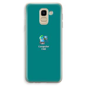 CaseCompany Win98: Samsung Galaxy J6 (2018) Transparant Hoesje