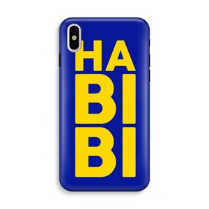 CaseCompany Habibi Blue: iPhone XS Tough Case