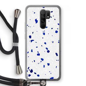 CaseCompany Terrazzo N°5: Xiaomi Redmi 9 Transparant Hoesje met koord