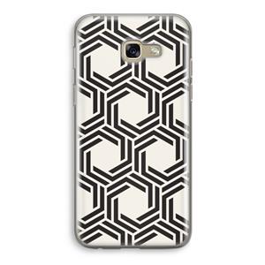 CaseCompany Geometrisch patroon: Samsung Galaxy A5 (2017) Transparant Hoesje