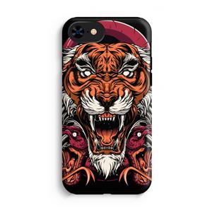 CaseCompany Tiger and Rattlesnakes: iPhone 8 Tough Case