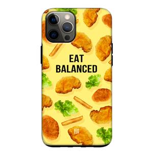 CaseCompany Eat Balanced: iPhone 12 Pro Tough Case