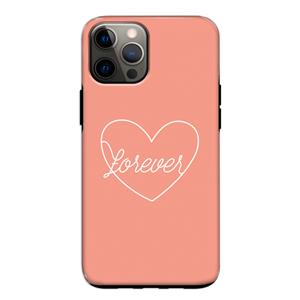 CaseCompany Forever heart: iPhone 12 Pro Tough Case