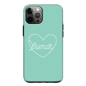 CaseCompany Friends heart pastel: iPhone 12 Pro Tough Case