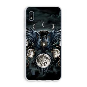 CaseCompany Sinister Wings: Samsung Galaxy A10 Transparant Hoesje
