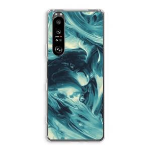 CaseCompany Dreaming About Whales: Sony Xperia 1 III Transparant Hoesje