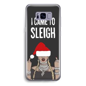 CaseCompany Came To Sleigh: Samsung Galaxy S8 Transparant Hoesje