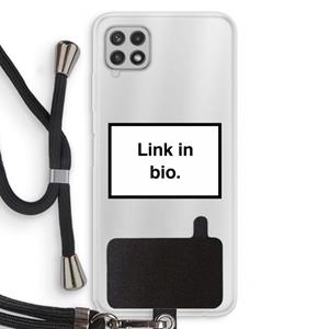 CaseCompany Link in bio: Samsung Galaxy A22 4G Transparant Hoesje met koord