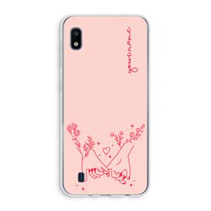 CaseCompany Best Friends: Samsung Galaxy A10 Transparant Hoesje