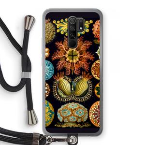 CaseCompany Haeckel Ascidiae: Xiaomi Redmi 9 Transparant Hoesje met koord
