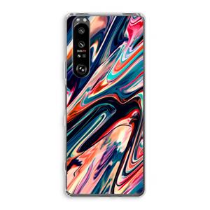 CaseCompany Quantum Being: Sony Xperia 1 III Transparant Hoesje