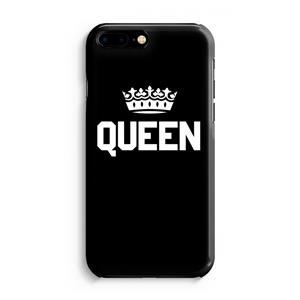 CaseCompany Queen zwart: Volledig Geprint iPhone 7 Plus Hoesje