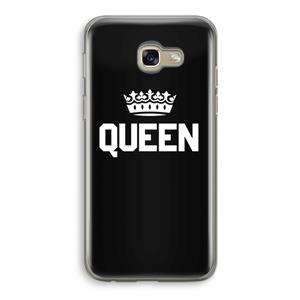 CaseCompany Queen zwart: Samsung Galaxy A5 (2017) Transparant Hoesje