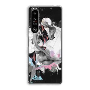 CaseCompany Camouflage de sommeil: Sony Xperia 1 III Transparant Hoesje