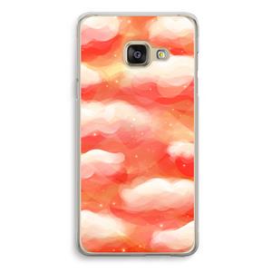 CaseCompany Lichte Wolken: Samsung Galaxy A3 (2016) Transparant Hoesje
