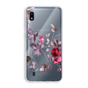 CaseCompany Mooie bloemen: Samsung Galaxy A10 Transparant Hoesje