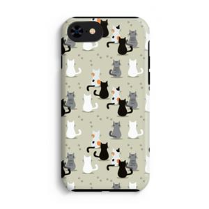 CaseCompany Katten: iPhone 8 Tough Case