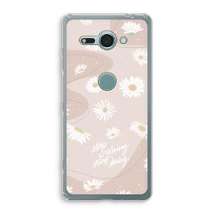 CaseCompany Daydreaming becomes reality: Sony Xperia XZ2 Compact Transparant Hoesje