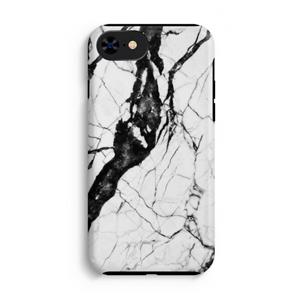 CaseCompany Witte marmer 2: iPhone 8 Tough Case