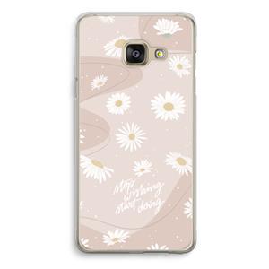 CaseCompany Daydreaming becomes reality: Samsung Galaxy A3 (2016) Transparant Hoesje