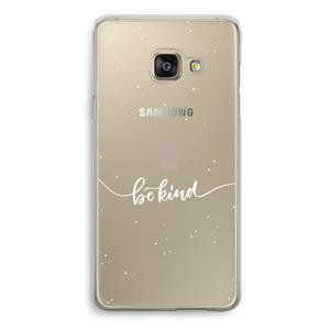 CaseCompany Be(e) kind: Samsung Galaxy A3 (2016) Transparant Hoesje