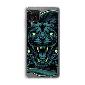 CaseCompany Cougar and Vipers: Samsung Galaxy A12 Transparant Hoesje