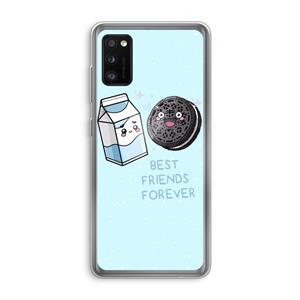 CaseCompany Best Friend Forever: Samsung Galaxy A41 Transparant Hoesje