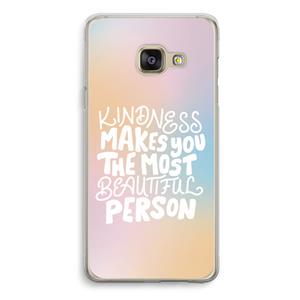 CaseCompany The prettiest: Samsung Galaxy A3 (2016) Transparant Hoesje