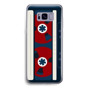 CaseCompany Here's your tape: Samsung Galaxy S8 Transparant Hoesje