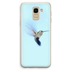 CaseCompany Kolibri: Samsung Galaxy J6 (2018) Transparant Hoesje