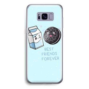 CaseCompany Best Friend Forever: Samsung Galaxy S8 Transparant Hoesje