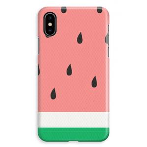 CaseCompany Watermeloen: iPhone XS Max Volledig Geprint Hoesje
