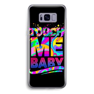 CaseCompany Touch Me: Samsung Galaxy S8 Transparant Hoesje